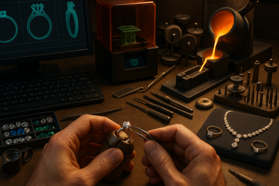 The Intricate Art of Jewelry Manufacturing: From Concept to Creation
