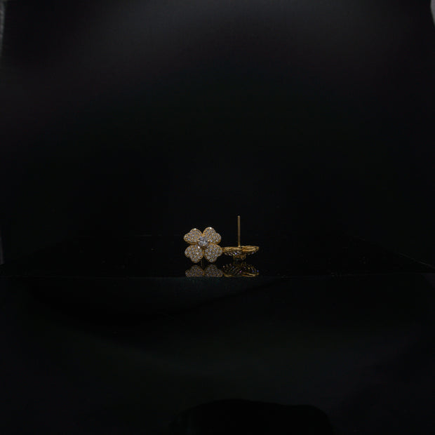 Flower Clover Earrings