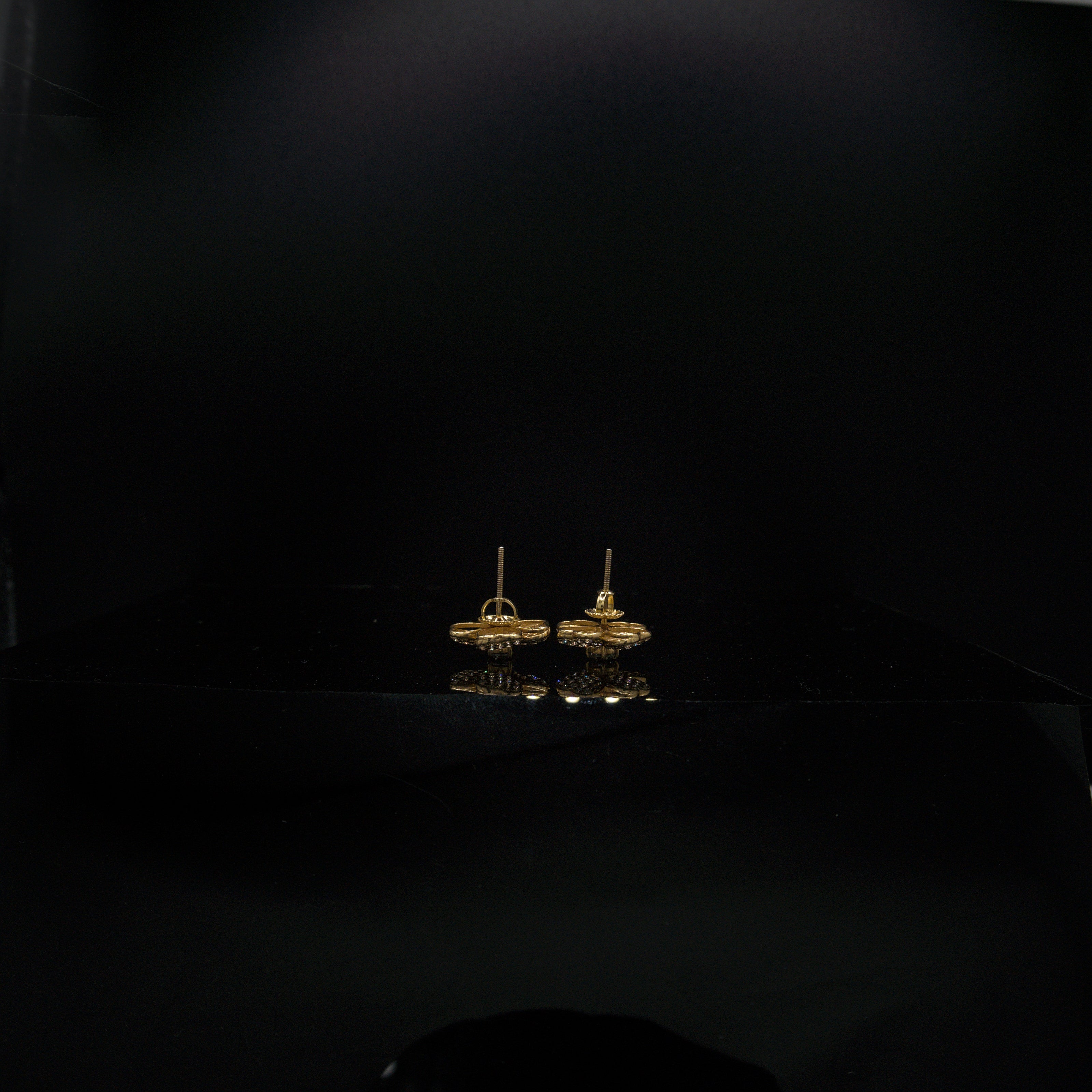 Flower Clover Earrings