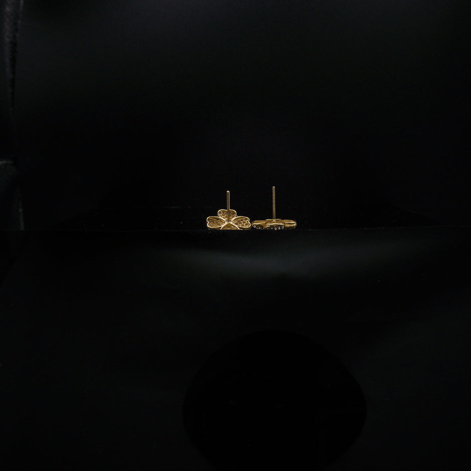 Flower Clover Earrings