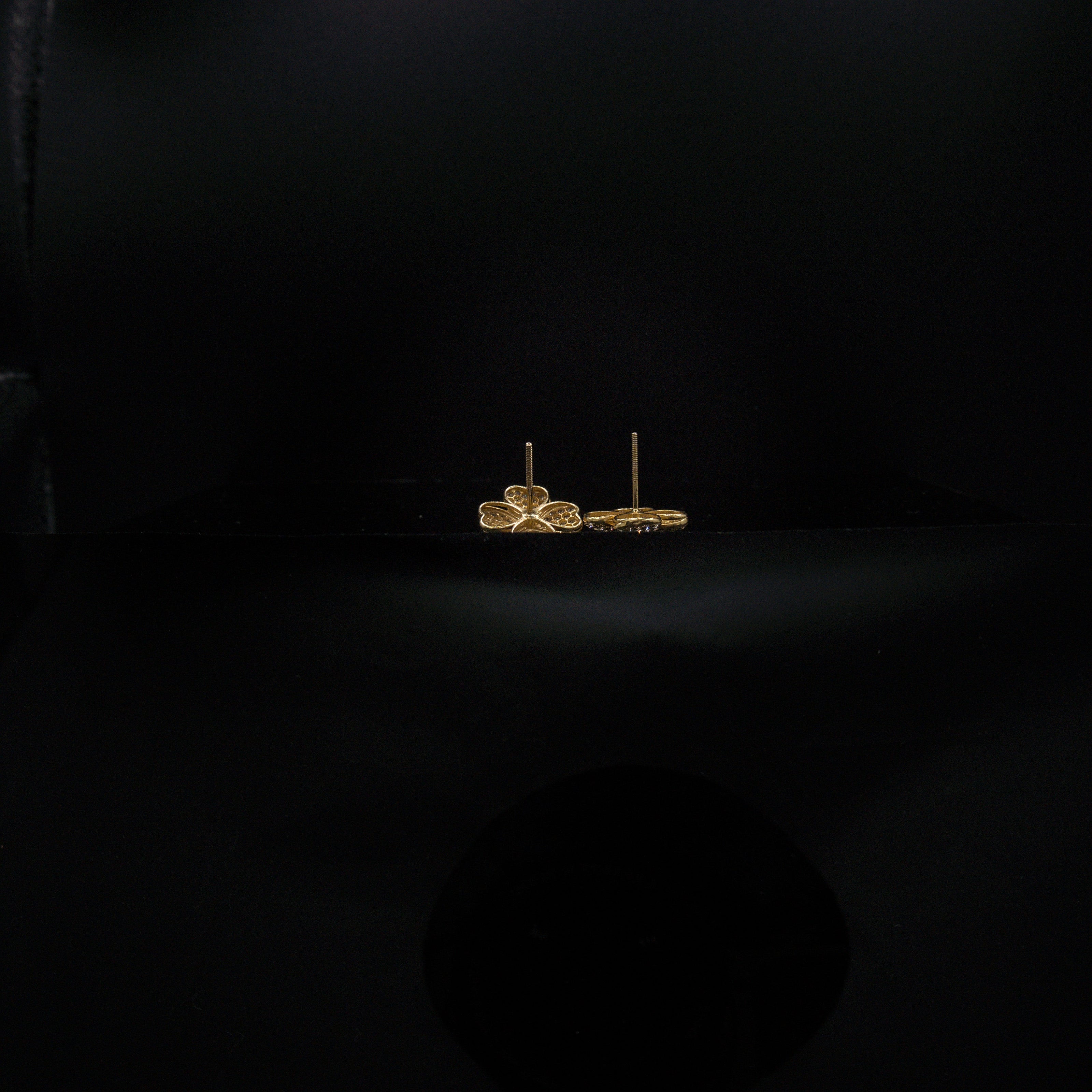 Flower Clover Earrings