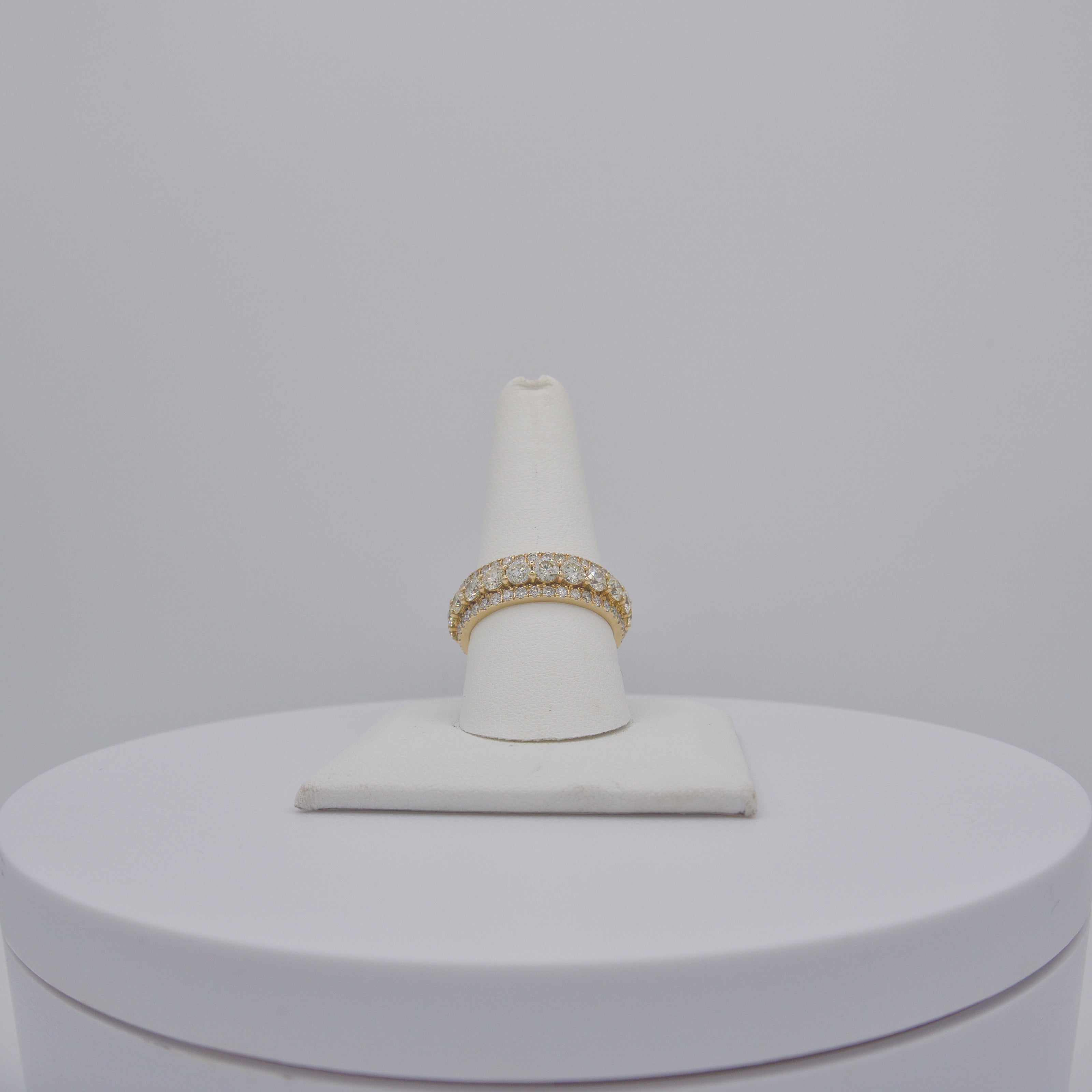 Three Row Eternity Ring