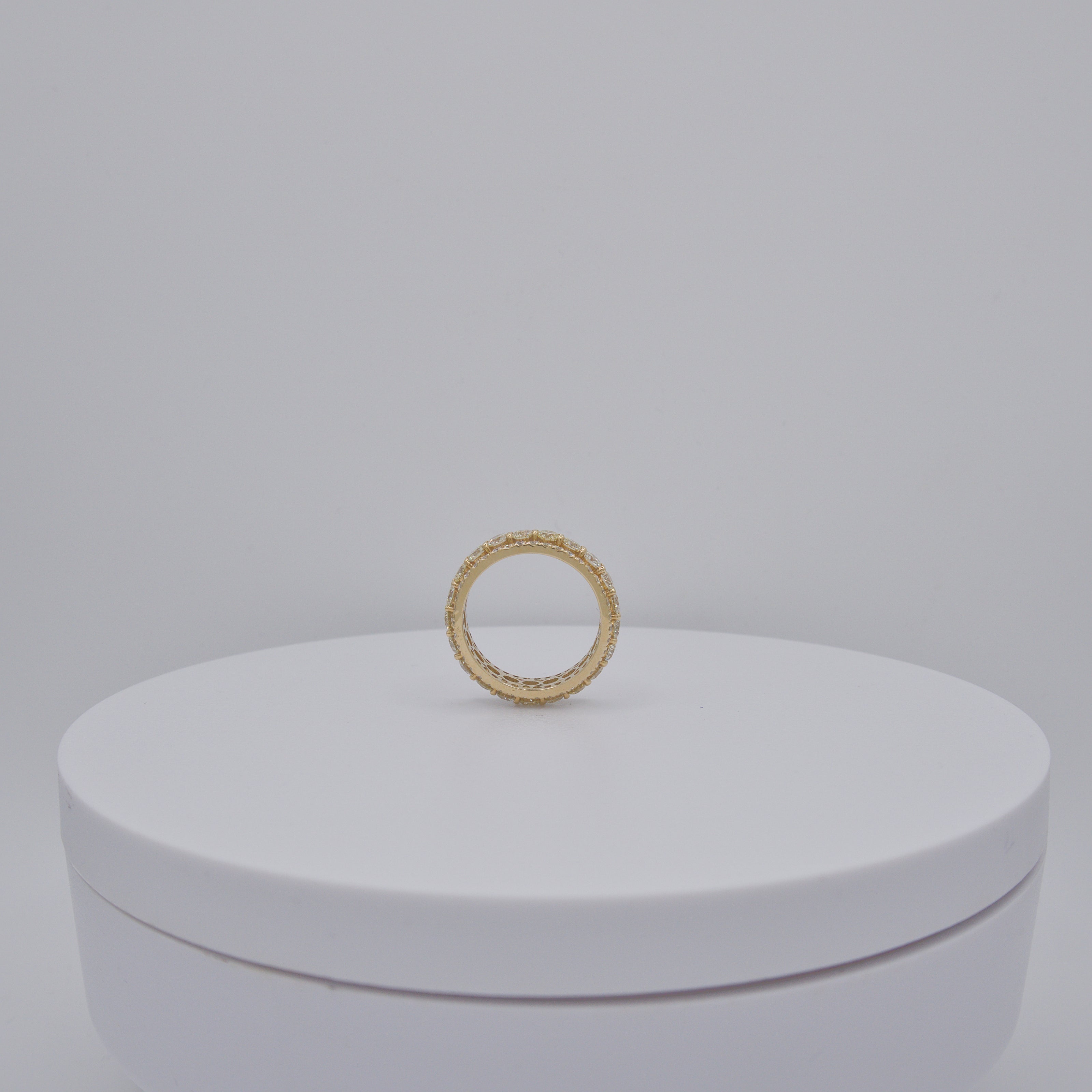 Three Row Eternity Ring