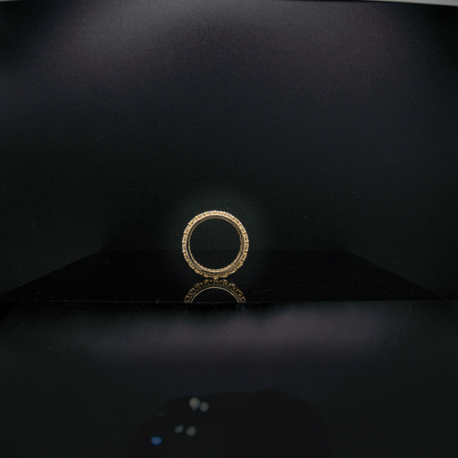 Three Row Eternity Ring