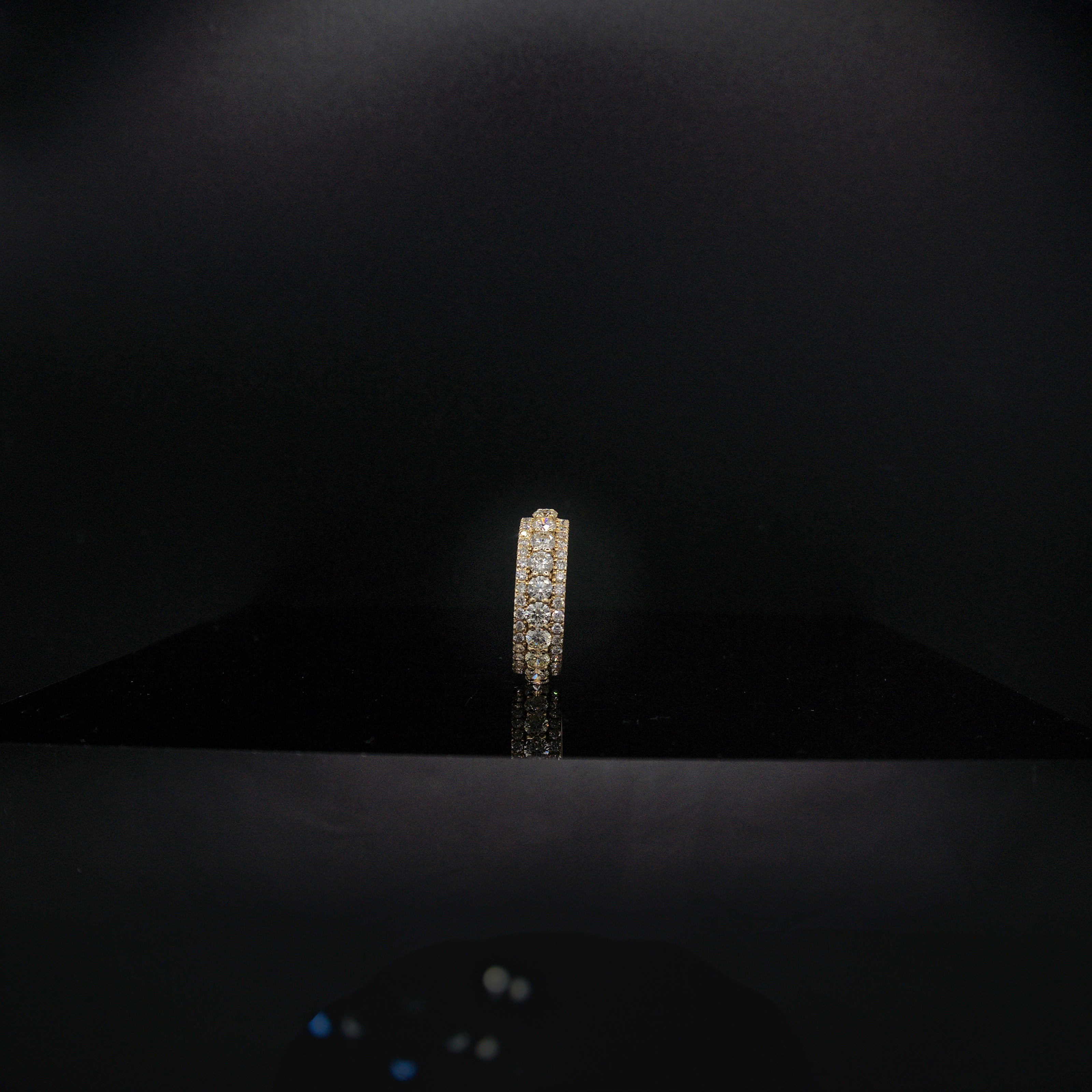 Three Row Eternity Ring