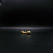 14K Solid Yellow Gold Two Hands 11mm Boxing Glove Pendant
