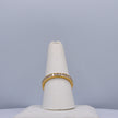 18K Yellow Gold Channel Set Eternity Ring Lab-Grown Diamond