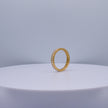 18K Yellow Gold Channel Set Eternity Ring Lab-Grown Diamond