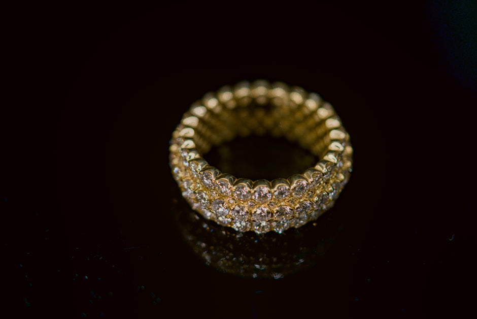 Five Row Eternity Ring