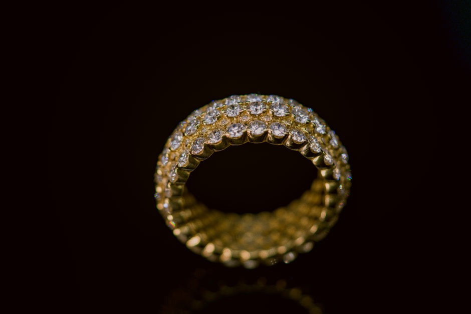 Five Row Eternity Ring