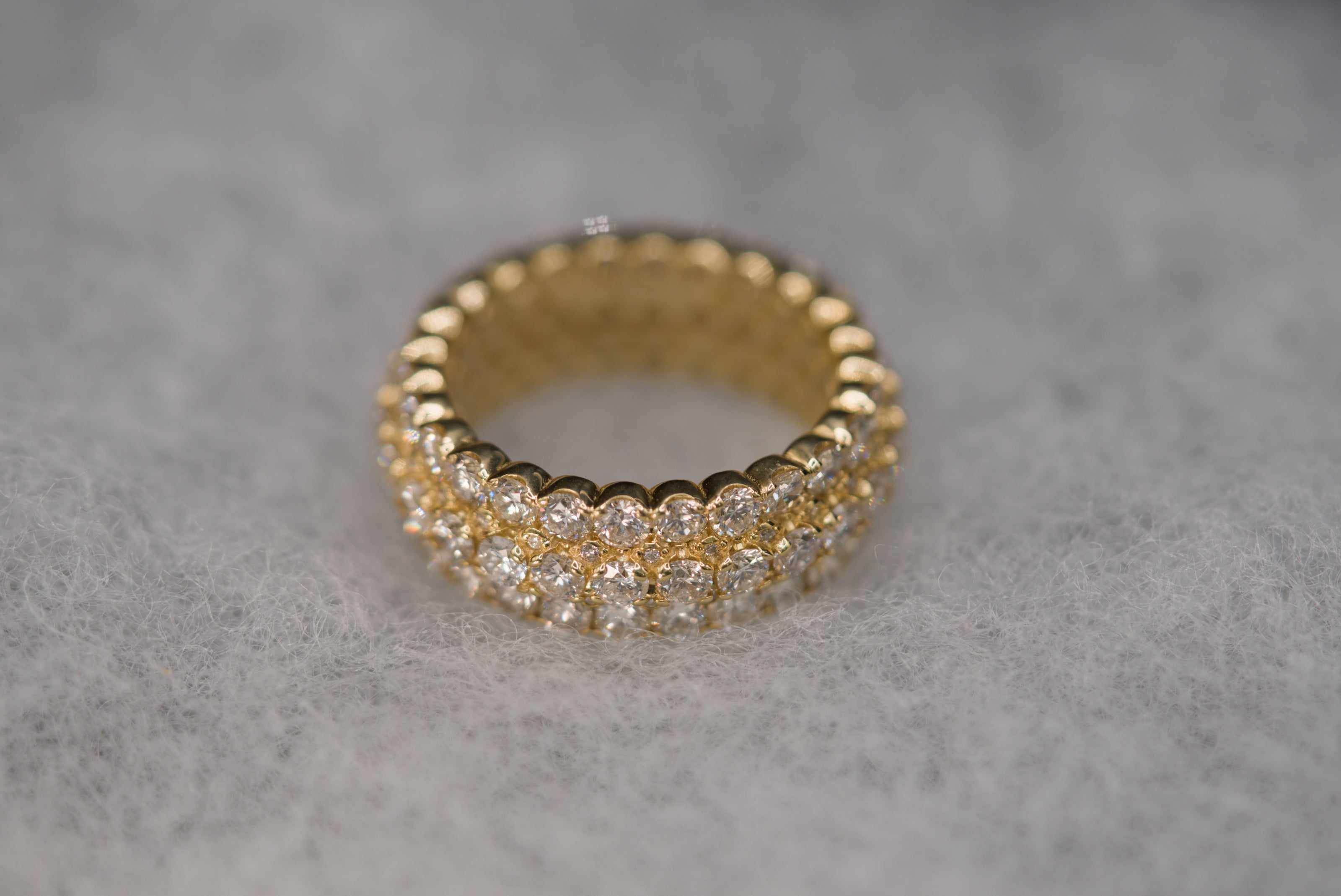 Five Row Eternity Ring