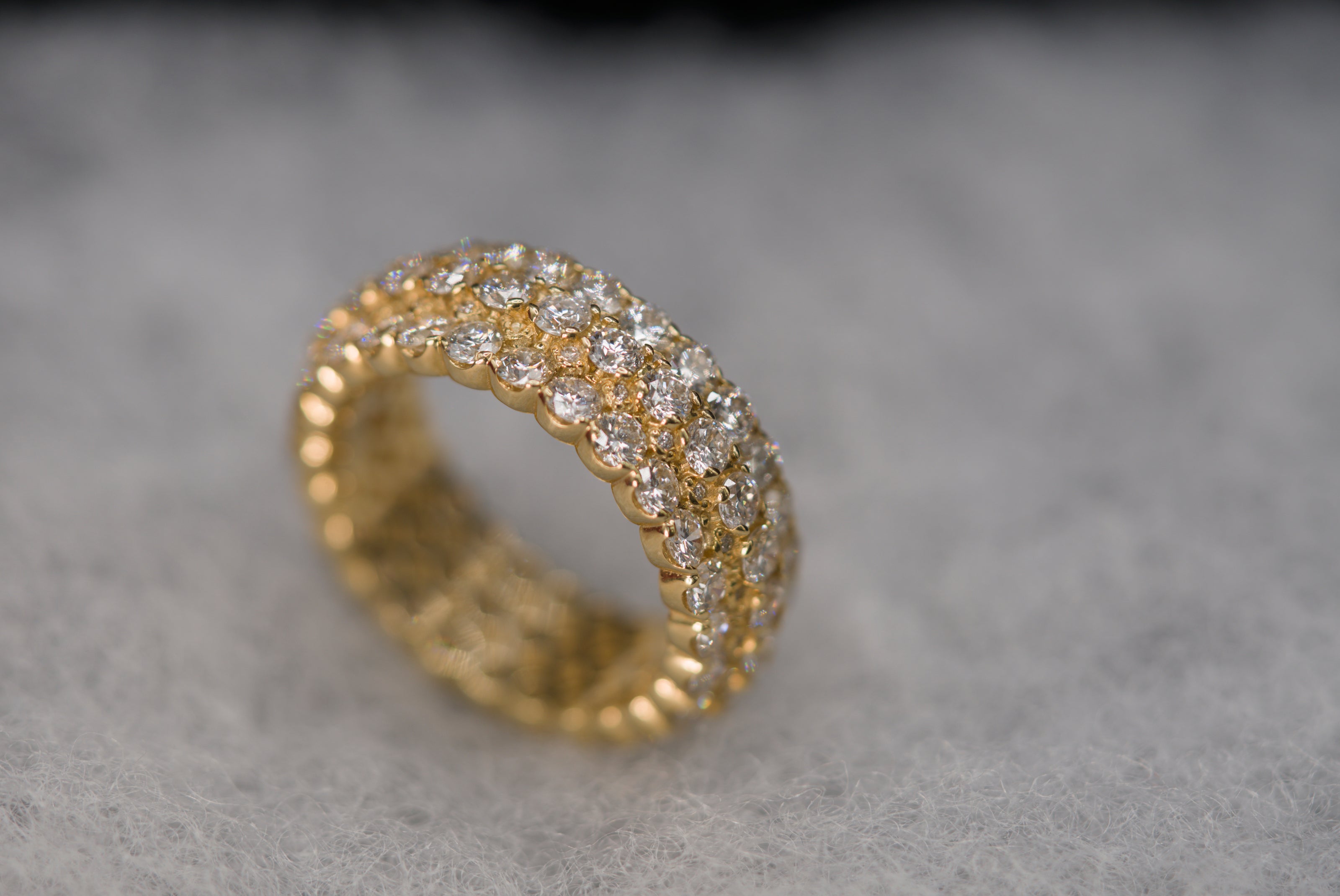 Five Row Eternity Ring
