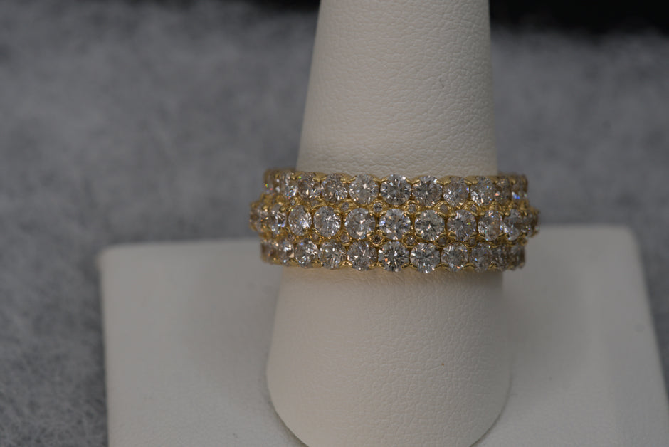 Five Row Eternity Ring