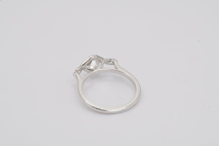 Luxe Cushion Cut Diamond Ring with Marquise Accents