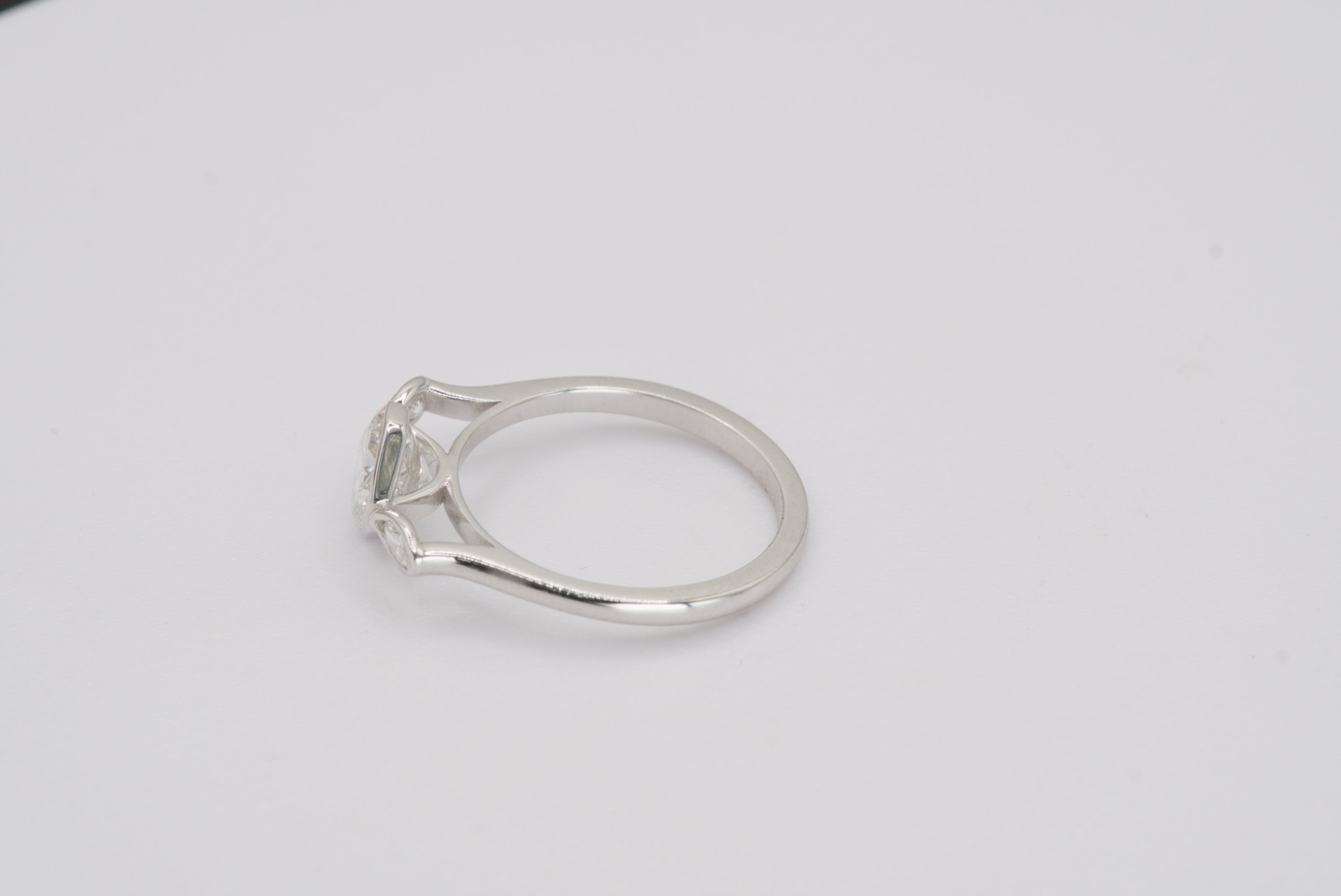 Luxe Cushion Cut Diamond Ring with Marquise Accents