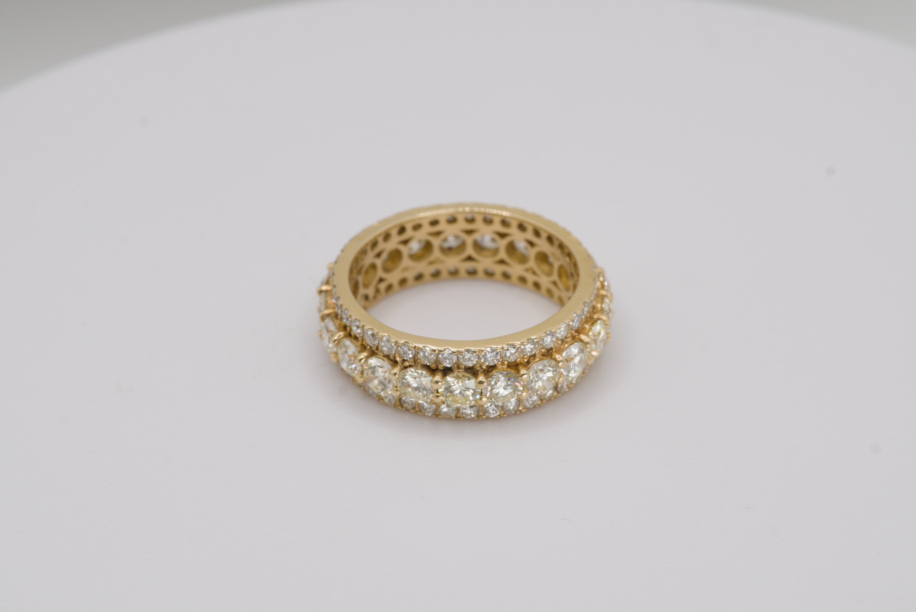 Three Row Eternity Ring