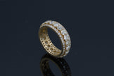 Three Row Eternity Ring