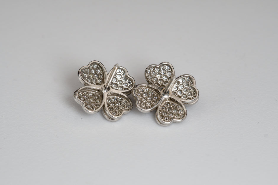 Flower Clover Earrings