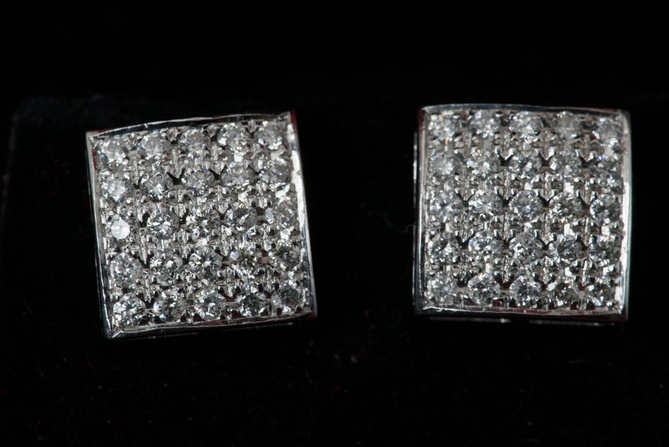 Designer Square Shaped Earrings