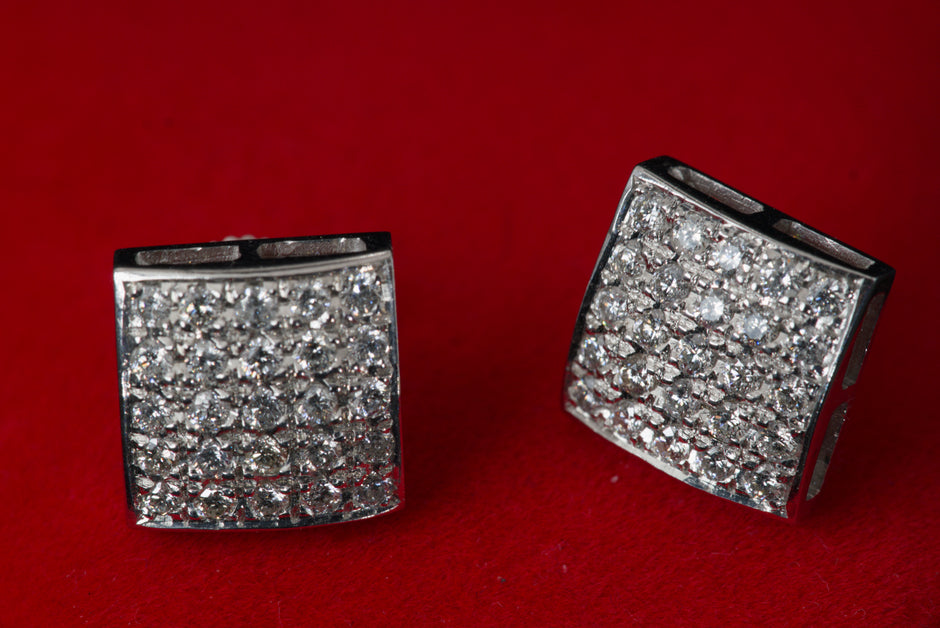 Designer Square Shaped Earrings