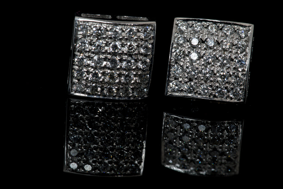 Designer Square Shaped Earrings