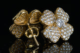 Flower Clover Earrings