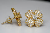 Flower Clover Earrings