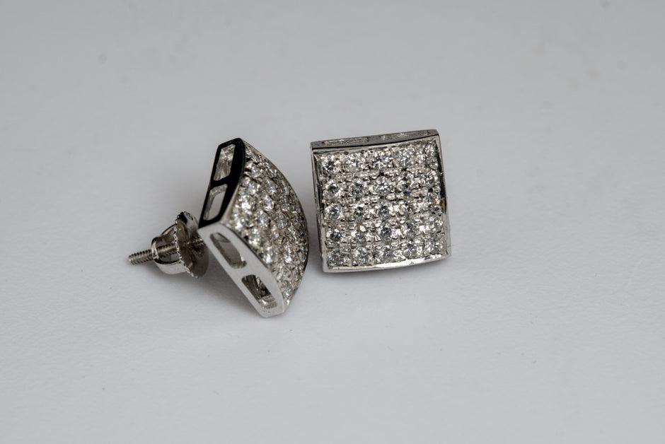Designer Square Shaped Earrings