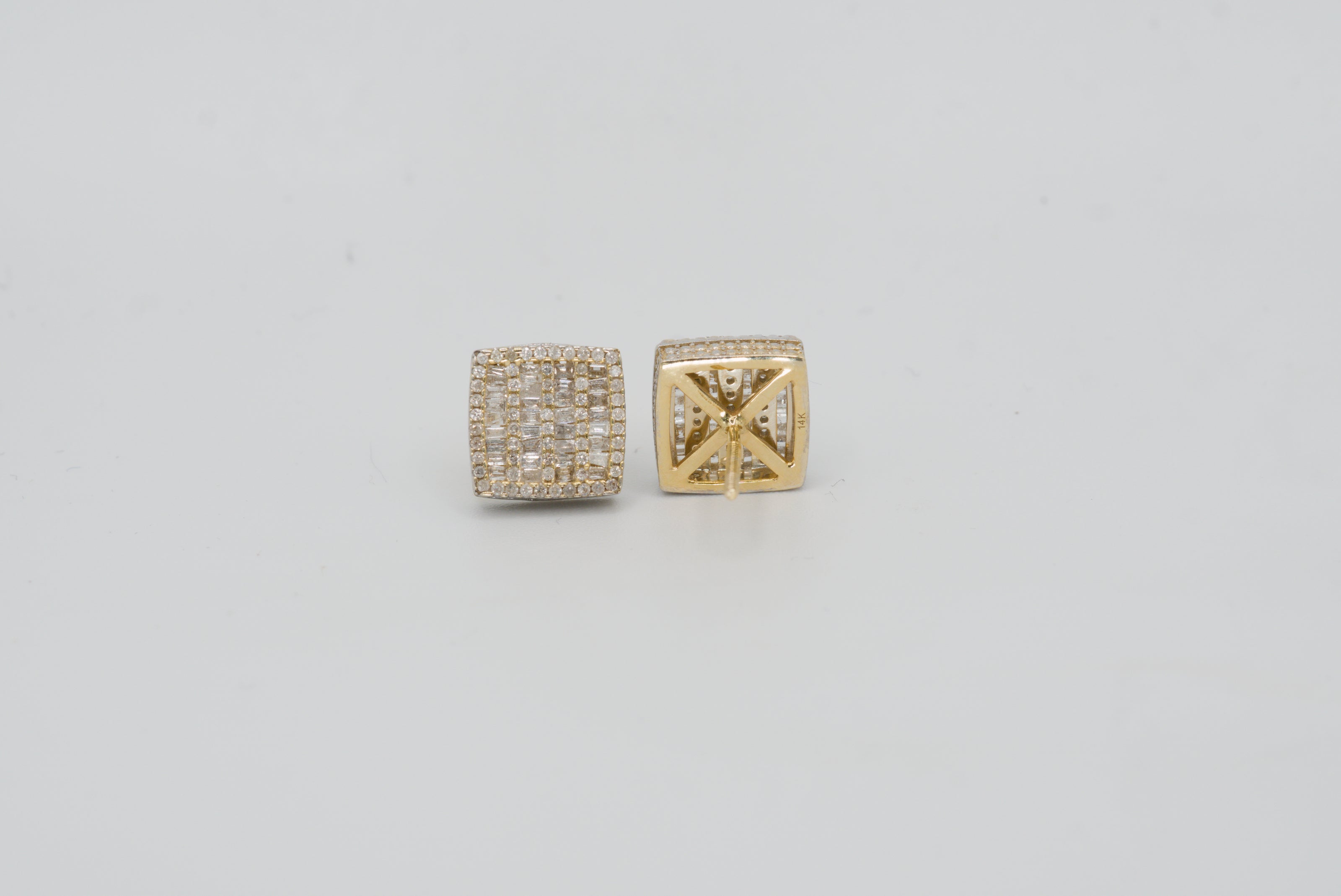 Millgrain Field Earrings
