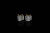 Millgrain Field Earrings