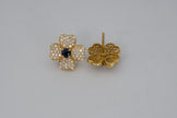 Flower Clover Earrings