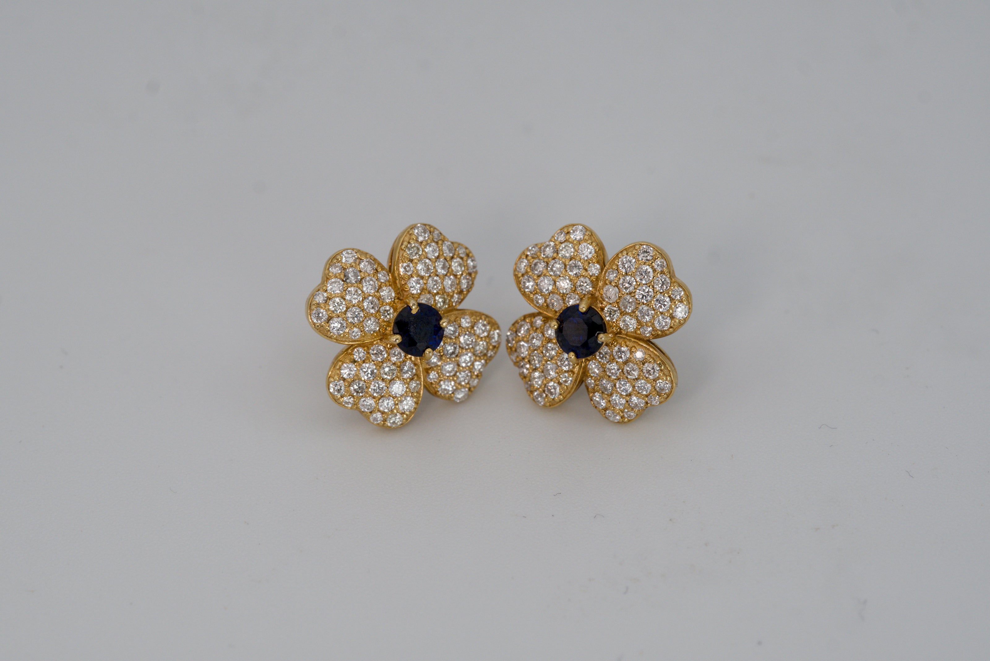 Flower Clover Earrings