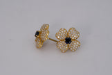 Flower Clover Earrings